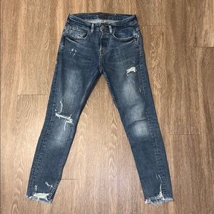 Men’s Sz. 30 W Zara skinny distressed denim
